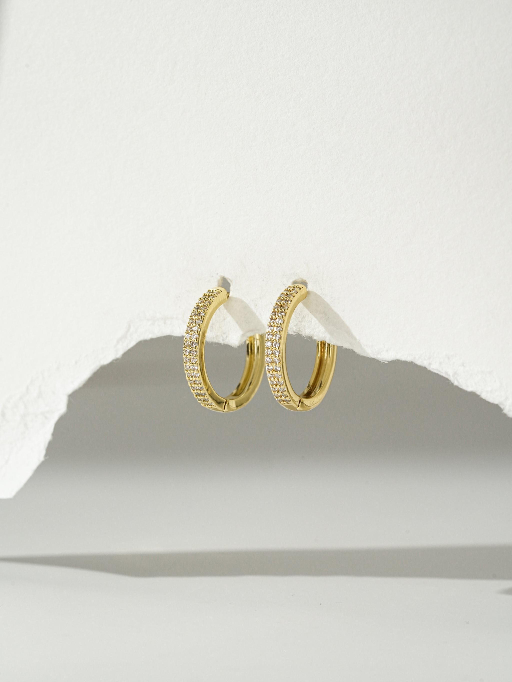 Brass Simple Hoop (M)